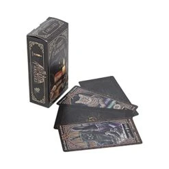 Nemesis Now Lisa Parker Familiar Tarot Cards 12cm Black -Folkmanis Toys Shop 41C2haW8LHS