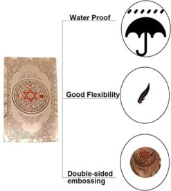 VOVCIG Tarot Cards With Guidebook Tarot Cards Deck Set,PVC Waterproof Tarot Cards Divination Tool For Beginners And Expert Readers(Rose Gold)… 16 VOVCIG Tarot Cards With Guidebook Tarot Cards Deck Set,PVC Waterproof Tarot Cards Divination Tool For Beginners And Expert Readers(Rose Gold)… -Folkmanis Toys Shop 41CWqbKoxkL