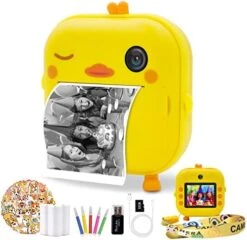 Instant Print Camera Toys For Toddlers Age 3-8,Boys And Girls Birthday Gifts With 1080P 2.4 Inch IPS Screen HD Video Recording,Kids Selfie Digital Camera Electronic Travel Game-Purple 20 Instant Print Camera Toys For Toddlers Age 3-8,Boys And Girls Birthday Gifts With 1080P 2.4 Inch IPS Screen HD Video Recording,Kids Selfie Digital Camera Electronic Travel Game-Purple -Folkmanis Toys Shop 41CgyJmv8CL. AC