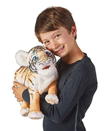 Folkmanis Tiger Baby Hand Puppet 5 Folkmanis Tiger Baby Hand Puppet - Image 3