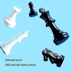 Chess Magnetic Chess With 2 Chess Pieces Storage Boxes Table Game For Kids And Adults, Educational Toy Chess Set For Kids Gifts Portable Travel Chess