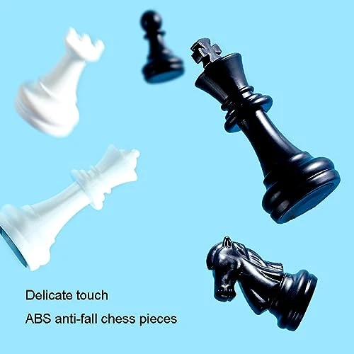 Chess Magnetic Chess With 2 Chess Pieces Storage Boxes Table Game For Kids And Adults, Educational Toy Chess Set For Kids Gifts Portable Travel Chess 3 Chess Magnetic Chess With 2 Chess Pieces Storage Boxes Table Game For Kids And Adults, Educational Toy Chess Set For Kids Gifts Portable Travel Chess