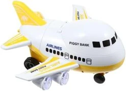Totority 1pc Airplane Piggy Bank Plastic Piggy Bank Air Planes For Kids Toy For Kids Piggy Box Puzzle Toy Plastic Coin Box Money Box Toy Piggy Bank Playthings Saving Pot Toy Bracket Box -Folkmanis Toys Shop 41DFsFiaBfL. AC