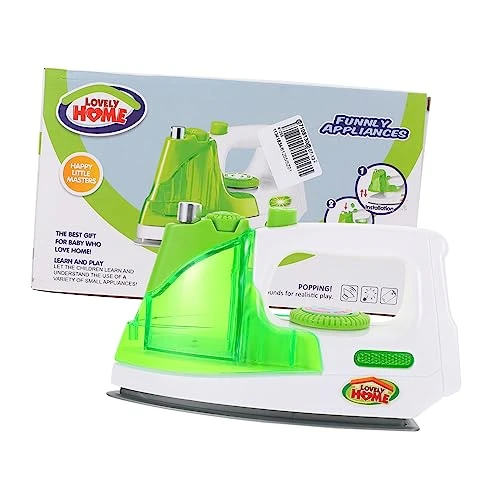Toyvian 1pc Simulation Electric Iron Mini House Mini Toys For Kids Mini Bread Maker Educational Toy Playing House Supply Funny Electric Iron Toy Game House Household Green Abs Child 3 Toyvian 1pc Simulation Electric Iron Mini House Mini Toys For Kids Mini Bread Maker Educational Toy Playing House Supply Funny Electric Iron Toy Game House Household Green Abs Child