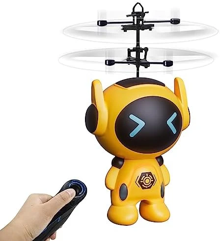 Flying Ball Toys Gifts For 6 7 8-12 Years Boys - Mini Drone Built-in LED Rc Flying Toy Helicopter Ball Drone Games For Kids Adults Indoor Outdoor Remote Control Helicopter Flying Toys, White Robot 8 Flying Ball Toys Gifts For 6 7 8-12 Years Boys - Mini Drone Built-in LED Rc Flying Toy Helicopter Ball Drone Games For Kids Adults Indoor Outdoor Remote Control Helicopter Flying Toys, White Robot - Image 6