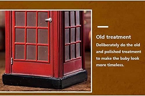 Piggy Bank For Boys Girls Kids Red Telephone Booth, Coin Jars Personality Classic Creative Currency Bank Safe Coin Money Box Cannot Be Taken Out Piggy Banks Furniture Games 9 Piggy Bank For Boys Girls Kids Red Telephone Booth, Coin Jars Personality Classic Creative Currency Bank Safe Coin Money Box Cannot Be Taken Out Piggy Banks Furniture Games - Image 7