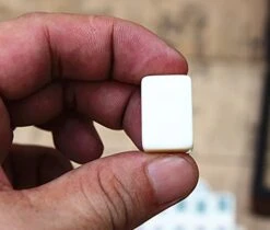 Hiawbon Portable Chinese Family Mahjong Travel Set With 144 Mini Tiles,2 Pcs Dice & Leather Carrying Case Box For Travel Party,Set A -Folkmanis Toys Shop 41DRrbyCi1S