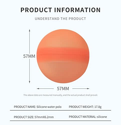 Diulazin Reusable Water Balloons Self-Sealing Easy Quick Refill Bomb Splash Ball For Swimming Pool Beach Outdoor Activities Children's Water Games Summer Party Gift (6pcs) 5 Diulazin Reusable Water Balloons Self-Sealing Easy Quick Refill Bomb Splash Ball For Swimming Pool Beach Outdoor Activities Children's Water Games Summer Party Gift (6pcs) - Image 3