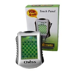Lyght Handheld Electronic Chess Game, 20 Levels, 100 Built-in Chess Records, Built-in Connect Four And Checker Game, -Folkmanis Toys Shop 41Dd0VOtXTL