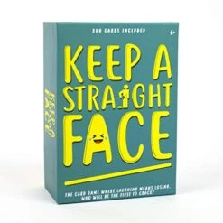 Gift Republic GR670009 Keep A Straight Face, Multicolor, 12.2 X 6.6 X 17.3 Cm