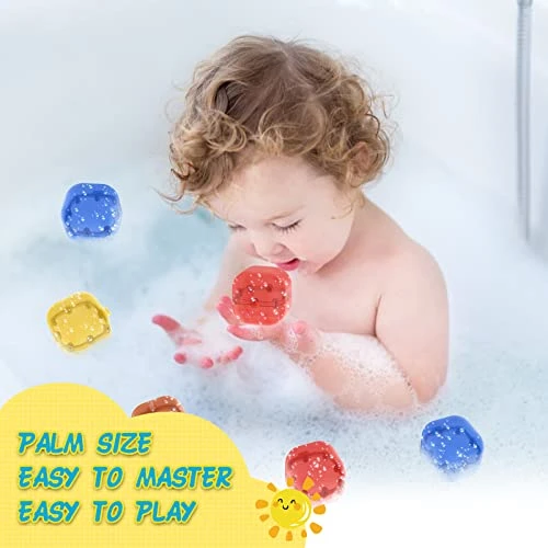 12PCS Reusable Water Balloons, Silicone Magnetic Water Balloons, Self-Sealing Refillable Water Balloons Water Balloons For Kids Adults Outside Play, Water Fight Game, Swimming Pool Party Supplies 7 12PCS Reusable Water Balloons, Silicone Magnetic Water Balloons, Self-Sealing Refillable Water Balloons Water Balloons For Kids Adults Outside Play, Water Fight Game, Swimming Pool Party Supplies - Image 5