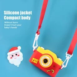 Septpenta 2 Inch Digital Camera For Kids, Silicone Material, 20 Megapixel Autofocus, MP3 Function, Built In Puzzle Game, With 2 Lanyards, Great Birthday, Thanksgiving 9 Septpenta 2 Inch Digital Camera For Kids, Silicone Material, 20 Megapixel Autofocus, MP3 Function, Built In Puzzle Game, With 2 Lanyards, Great Birthday, Thanksgiving -Folkmanis Toys Shop 41E7E40GaKL
