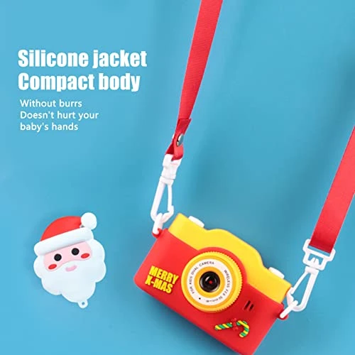 Septpenta 2 Inch Digital Camera For Kids, Silicone Material, 20 Megapixel Autofocus, MP3 Function, Built In Puzzle Game, With 2 Lanyards, Great Birthday, Thanksgiving 5 Septpenta 2 Inch Digital Camera For Kids, Silicone Material, 20 Megapixel Autofocus, MP3 Function, Built In Puzzle Game, With 2 Lanyards, Great Birthday, Thanksgiving - Image 3