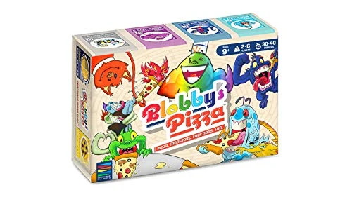 Semper Smart Games Blobby's Pizza Math Card Game: Crazy Fun Strategic Pizza Eating Contest Between Cute Monsters! 3 Semper Smart Games Blobby's Pizza Math Card Game: Crazy Fun Strategic Pizza Eating Contest Between Cute Monsters!