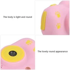Kids Digital Camera, Cartoon Digital Camera, Mini Toy Camera For Girls Boys Birthday Gifts, With 2.0 Inch IPS Screen, Antilost Rope, Support Multilanguage, Pink (Pink) 10 Kids Digital Camera, Cartoon Digital Camera, Mini Toy Camera For Girls Boys Birthday Gifts, With 2.0 Inch IPS Screen, Antilost Rope, Support Multilanguage, Pink (Pink) -Folkmanis Toys Shop 41EMP0IpnaL