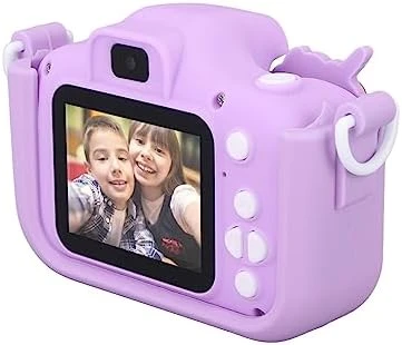 Kids Video Camera, Video Camera Toy Video Recording Automatci Shutdown 2.0in IPS Screen 8X Focusing Selfie Rechargeable Fun Playing For 3-12 Years Old (Pink) 10 Kids Video Camera, Video Camera Toy Video Recording Automatci Shutdown 2.0in IPS Screen 8X Focusing Selfie Rechargeable Fun Playing For 3-12 Years Old (Pink) - Image 8