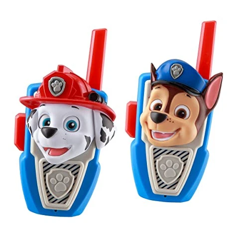 New PAW Patrol Walkie Talkies - Set Of 2 Kids Walkie Talkies Chase And Marshall – Excellent Walkie Talkies For Toddlers 4 New PAW Patrol Walkie Talkies - Set Of 2 Kids Walkie Talkies Chase And Marshall – Excellent Walkie Talkies For Toddlers - Image 2