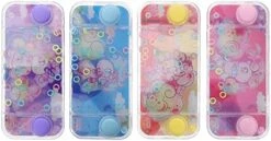 4pcs Toss Road Games Family Travel Unicorn Kids For Game Toys Style Adults Arcade Bag Pastime Ring Bubble Fillers Trip Retro Favors A Party Handheld Water Toy -Folkmanis Toys Shop 41EbRgQEdDL. AC