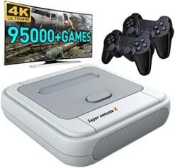 Kinhank Super Console X Retro Video Game Console Built In 95,000+ Classic Games,Emulator Console For 4K TV Support HD Output, Up To 5 Players,LAN/WiFi,Gifts For Men Who Have Everything,2 Gamepads 20 Kinhank Super Console X Retro Video Game Console Built In 95,000+ Classic Games,Emulator Console For 4K TV Support HD Output, Up To 5 Players,LAN/WiFi,Gifts For Men Who Have Everything,2 Gamepads -Folkmanis Toys Shop 41EcniavbEL. AC