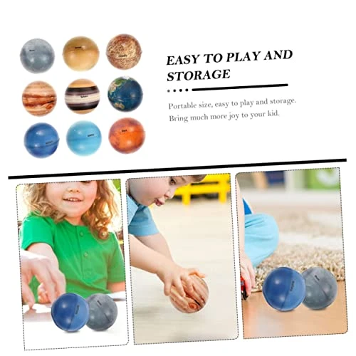 Space 27 Pcs Fridge Magnet Educational Toys Mini Toys Bulk Toys Planet Squeeze Balls For Sponge Children Toy Accessory Toy Solar System Bouncy Balls 5 Space 27 Pcs Fridge Magnet Educational Toys Mini Toys Bulk Toys Planet Squeeze Balls For Sponge Children Toy Accessory Toy Solar System Bouncy Balls - Image 3