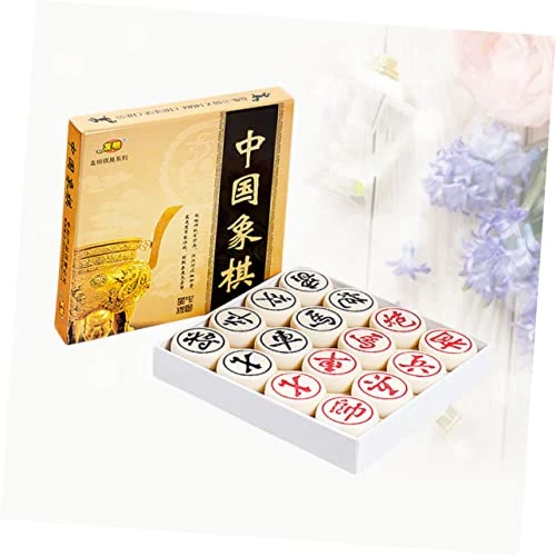 Totority Xiangqi Chinese Chess Educational Toys Xiangqi Travel Game Portable Chess Travel Toy Desktop Toys Early Learning Game Chess Game 3D Funny Chess Checkerboard Bamboo Game Chess 3D 4 Totority Xiangqi Chinese Chess Educational Toys Xiangqi Travel Game Portable Chess Travel Toy Desktop Toys Early Learning Game Chess Game 3D Funny Chess Checkerboard Bamboo Game Chess 3D - Image 2