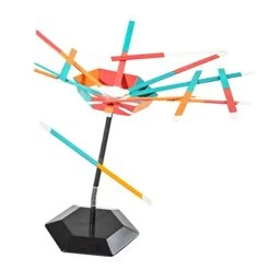 Almencla Sticks Stack Game Board Game Balance 48Pcs Per Set Multicolor Stack It Up Desk Multiplayer Lightweight Balancing Training Toys For Children -Folkmanis Toys Shop 41Eqwyg8TzL