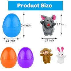 12 Pieces Easter Finger Puppets With Colorful Easter Eggs, Plush Animals Finger Puppets Easter Toys For Kids Easter Party Basket Stuffers, Easter Eggs Hunt Gift Exchange, Classroom Rewards 11 12 Pieces Easter Finger Puppets With Colorful Easter Eggs, Plush Animals Finger Puppets Easter Toys For Kids Easter Party Basket Stuffers, Easter Eggs Hunt Gift Exchange, Classroom Rewards -Folkmanis Toys Shop 41ExvXNmY9L