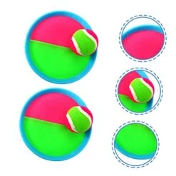 COOLHIYA 1 Set Goo Ball Spring Toys For Kids Outdoor Play Toys For Kids Playset Outdoor Sensory Balls For 1-3 Paddle Catch Games Toy Racket And Set Racket And Ball Set Bat 10 COOLHIYA 1 Set Goo Ball Spring Toys For Kids Outdoor Play Toys For Kids Playset Outdoor Sensory Balls For 1-3 Paddle Catch Games Toy Racket And Set Racket And Ball Set Bat -Folkmanis Toys Shop 41Ey3aIobaL