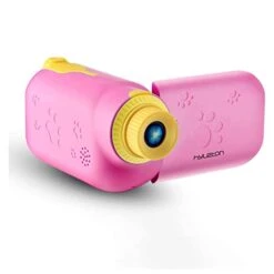 Hyleton Kids Video Camera For Girls Gift,Toys For Boys 1080P FHD Digital Kids Camera Camcorder Video DV With 2.4" Screen For Age 3-10 Baby Pink