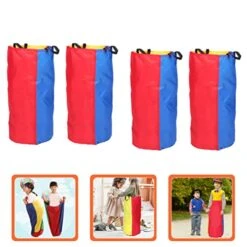 Gadpiparty Kids Games 4 PCS Outdoor Games Potato Sack Race Bags For Kids And Adults, 3- Legged Race Jumping Bag Carnival Games For Outside Backyard Field Day Lawn Games Props Party Favors Yard Games 10 Gadpiparty Kids Games 4 PCS Outdoor Games Potato Sack Race Bags For Kids And Adults, 3- Legged Race Jumping Bag Carnival Games For Outside Backyard Field Day Lawn Games Props Party Favors Yard Games -Folkmanis Toys Shop 41F3rXiMVML
