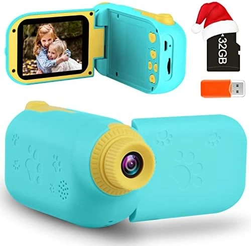 GKTZ GKTZ Kids Camera For Boys, Kids Music Player Toddler Digital Camera With Flashlight Children Selfie Camera For 3 4 5 6 7 8 Year Old Boy With 16GB SD Card-Blue … 8 GKTZ GKTZ Kids Camera For Boys, Kids Music Player Toddler Digital Camera With Flashlight Children Selfie Camera For 3 4 5 6 7 8 Year Old Boy With 16GB SD Card-Blue … - Image 6