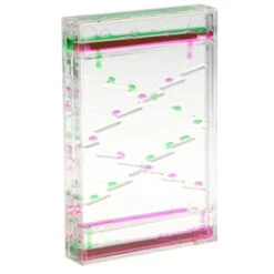 Xiaojikuaipao Square Slide Mix Illusion Floating Colored Oil Hourglass Liquid Motion Timer Kids Educational Sensory Toy Home Decoration - Pink + Green 9 Xiaojikuaipao Square Slide Mix Illusion Floating Colored Oil Hourglass Liquid Motion Timer Kids Educational Sensory Toy Home Decoration - Pink + Green -Folkmanis Toys Shop 41FJKZfWu8L
