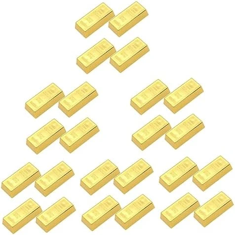 Totority 24 Pcs Good Bao Bullion Gift Game Doorstop Magnet Decorations Luck Ornament Prop Playthings Brick Party Realistic Christmas Ingots Decor Movie Xx Home Yuan Nativity Simulated X 17 Totority 24 Pcs Good Bao Bullion Gift Game Doorstop Magnet Decorations Luck Ornament Prop Playthings Brick Party Realistic Christmas Ingots Decor Movie Xx Home Yuan Nativity Simulated X - Image 15