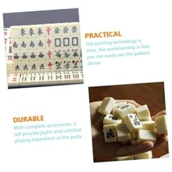 Toyvian 1 Set Set Portable Mahjong Mini Dice Travel Chess Board Travel Set Chinese Mahjong Sets Mahjong Set For Travel Portable Mahjong Set Mahjong Toy Party Mahjong Set Travel Game Pocket 9 Toyvian 1 Set Set Portable Mahjong Mini Dice Travel Chess Board Travel Set Chinese Mahjong Sets Mahjong Set For Travel Portable Mahjong Set Mahjong Toy Party Mahjong Set Travel Game Pocket -Folkmanis Toys Shop 41Fnav9DJLL