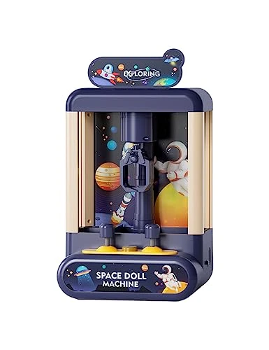 Exploring Space Claw Machine For Kids Adults With Prizes Vending Machine With Music Crane Game Toys 2 Power Supply Modes Arcade Unisex 3 Exploring Space Claw Machine For Kids Adults With Prizes Vending Machine With Music Crane Game Toys 2 Power Supply Modes Arcade Unisex