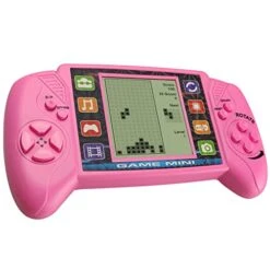 Fadist Brick Game Console, Built In 23 Puzzle Games,3.5in LCD Mini Portable Brick Game Player,Classic Brick, Tank, Brick Breaker, Racing