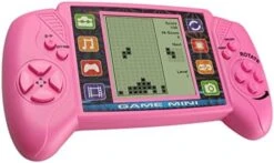 Fadist Brick Game Console, Built In 23 Puzzle Games,3.5in LCD Mini Portable Brick Game Player,Classic Brick, Tank, Brick Breaker, Racing -Folkmanis Toys Shop 41GKInhNpzL. AC