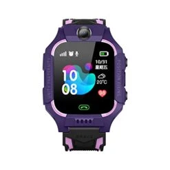 Children's Smart Watch For Girl Boy, Built-in Puzzle Game Voice Chat Alarm Clock Camera Weather Christmas Birthday Gift For 3-12 Years Kids (Purple) -Folkmanis Toys Shop 41GMiUCaAmL
