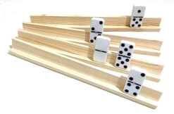 Dominoes Double Six 6 Domino Racks Trays Holders Domino Tiles Scrable Tile Game Rack -Folkmanis Toys Shop 41GXDn0uSsL