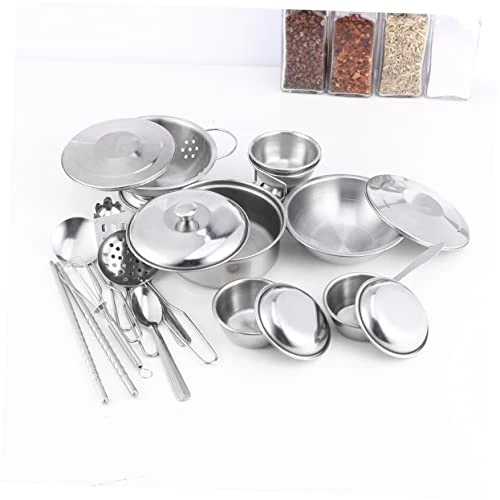 Ibasenice 40 Pcs Girls Suit Kids Suit Kids Toys For Girls Kids Playsets Play Pots And Pans Kids Kitchen Play Set Simulation Cooking Toy Play House Toy Kitchen Toy Pretend Game Set Toy Set 5 Ibasenice 40 Pcs Girls Suit Kids Suit Kids Toys For Girls Kids Playsets Play Pots And Pans Kids Kitchen Play Set Simulation Cooking Toy Play House Toy Kitchen Toy Pretend Game Set Toy Set - Image 3