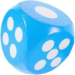 TOYANDONA Fuzzy Dice Outdoor Toys Oversized Foam Dice Game Props Blue Outdoor Kids Toys Dice Bulk -Folkmanis Toys Shop 41GwrAR1atL. AC
