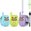 Qniglo Kids Walkie Talkies Rechargeable 3 Pack, Walkie Talkies For Kids With FM VOX Hands-Free Walki Talki With Watch Band & Lanyard For Outdoor Camping Games, Toys Gifts For 3-12 Years Old Boys Girls 1 Qniglo Kids Walkie Talkies Rechargeable 3 Pack, Walkie Talkies For Kids With FM VOX Hands-Free Walki Talki With Watch Band & Lanyard For Outdoor Camping Games, Toys Gifts For 3-12 Years Old Boys Girls -Folkmanis Toys Shop 41GzjYViSML