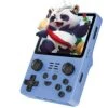 SERYUB RGB20S Handheld Game Console 3.5 Inch HD Screen, Retro Consoles Classic Emulator Gaming Pre-Installed System Plug-in Headphones Preinstalled Hand Held Video Games System 64GB(Blue)