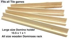 Dominoes Double Six 6 Domino Racks Trays Holders Domino Tiles Scrable Tile Game Rack -Folkmanis Toys Shop 41HCrPBg0UL