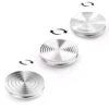 TOMAZON Kinetic Desk Spinning Toy, Stainless Steel Rotating Motion Coin, Optical Illusion Spinning Top For Office Anxiety Stress Relief, Portable ADHD Little Fidget Toys Gift For Adults & Kids(3 Pack) -Folkmanis Toys Shop 41HVZDJbJ8L