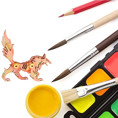 3D Wooden Puzzles Animal Model - Collectibles Wooden Model Kits For Adults Desk Display Gift For Boys/Girls(5 Pcs) (Animal Model) 6 3D Wooden Puzzles Animal Model - Collectibles Wooden Model Kits For Adults Desk Display Gift For Boys/Girls(5 Pcs) (Animal Model) - Image 4