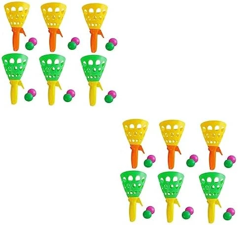 Ibasenice 2 Sets Bouncy Ball Toy Bounce The Throw Catch - Pass- Catch Game Outside Toy Kids Sports Toys Popular Toys Kids Toy Launch Catch Balls Game Ball Throw Catch Toy Plastic Green Lawn 7 Ibasenice 2 Sets Bouncy Ball Toy Bounce The Throw Catch - Pass- Catch Game Outside Toy Kids Sports Toys Popular Toys Kids Toy Launch Catch Balls Game Ball Throw Catch Toy Plastic Green Lawn - Image 5