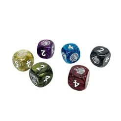 Magpie Games Avatar Legends The RPG: Dice Pack - 12 Piece Engraved Dice Set, Roleplaying Game Accessory, Six Sided, 6 Pairs Of Dice Showing Different Training Types -Folkmanis Toys Shop 41HvuPrFrDL
