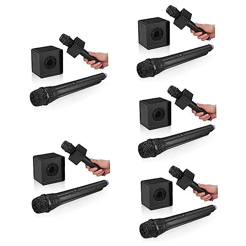 Totority 5pcs Microphone Musical Toys Plastic Models Toddlers Toys Plastic Mics Toy Simulated Microphone Props Microphone Performance Microphone Prop Pretend Play Microphone Bulk 3 Totority 5pcs Microphone Musical Toys Plastic Models Toddlers Toys Plastic Mics Toy Simulated Microphone Props Microphone Performance Microphone Prop Pretend Play Microphone Bulk