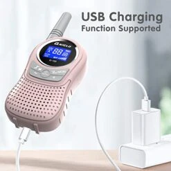 Qniglo Rechargeable Walkie Talkies For Adults, Kids Walkie Talkies 4 Pack With 𝗟𝗶-𝗶𝗼𝗻 𝗕𝗮𝘁𝘁𝗲𝗿𝘆, Outdoor Camping Spy Games For Family, Toys For Boys Girls Halloween Xmas Birthday Gifts -Folkmanis Toys Shop 41INe16AfhL